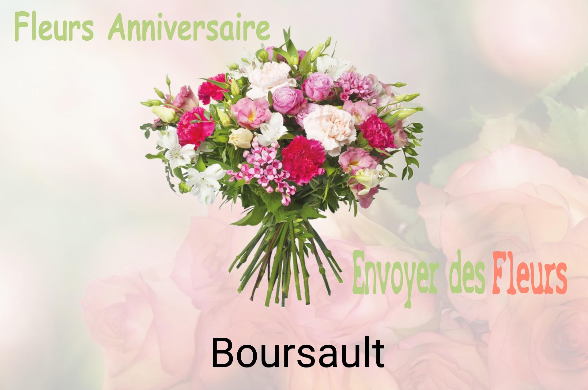 Bouquet de fleurs d’anniversaire livré à Boursault
